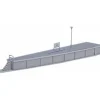 Kato 23-103 N Island Platform with a Type 2 End - Model Train Junction: Quality Parts and Art Supplies