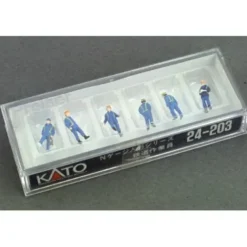 Kato 24-203 N Japanese Maintenance Workers Figures (Set of 6) - Model Train Junction: Quality Parts and Art Supplies