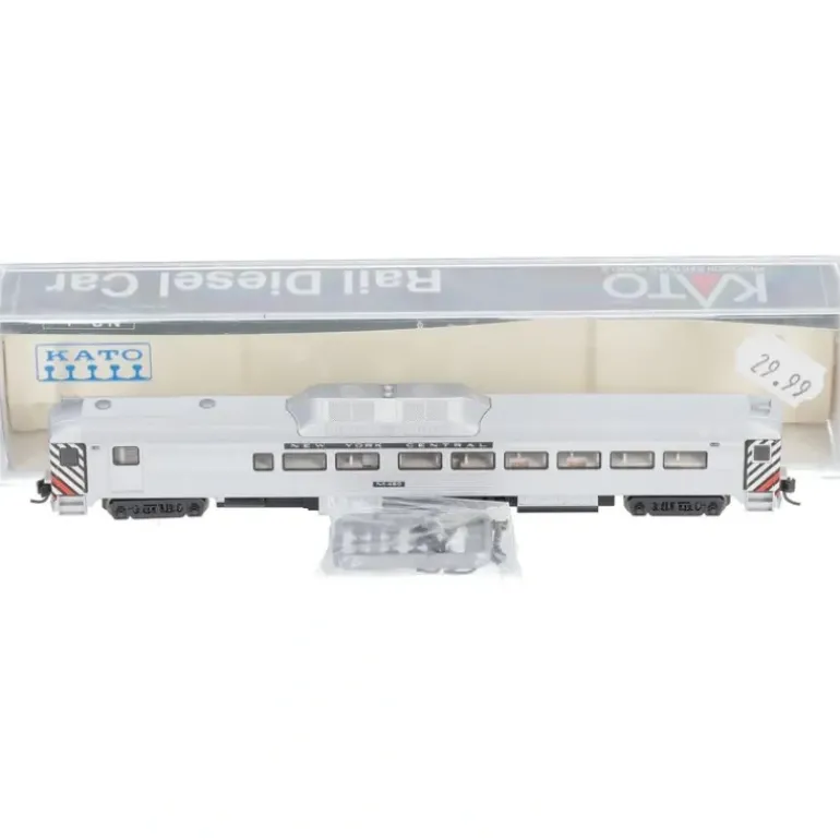 Kato 166-0106 N New York Central RDC-2 Passenger Car #M-480 - Model Train Junction: Quality Parts and Art Supplies