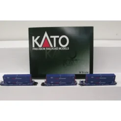 Kato 106-6118 N Pacer MAXI-IV Double Stack Car Set #6309 (Set of 3) - Model Train Junction: Quality Parts and Art Supplies