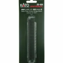 Kato 20-464 N 4-7/8" Black Deck Plate Girder Bridge - Model Train Junction: Quality Parts and Art Supplies