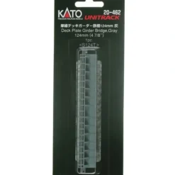 Kato 20-462 N 4-7/8" Gray Deck Plate Girder Bridge - Model Train Junction: Quality Parts and Art Supplies