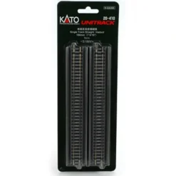 Kato 20-410 N 7-5/16" Single Straight Viaduct UniTrack (Pack of 2) - Model Train Junction: Quality Parts and Art Supplies