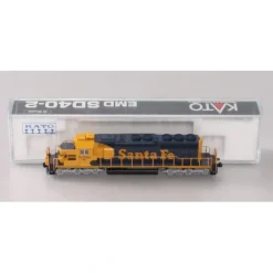 Kato 176-8201 N Santa Fe SD40-2 Diesel Locomotive #5058 - Model Train Junction: Quality Parts and Art Supplies