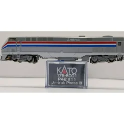 Kato 176-6001 N Scale Amtrak Phase II P42 Diesel Locomotive #11 - Model Train Junction: Quality Parts and Art Supplies