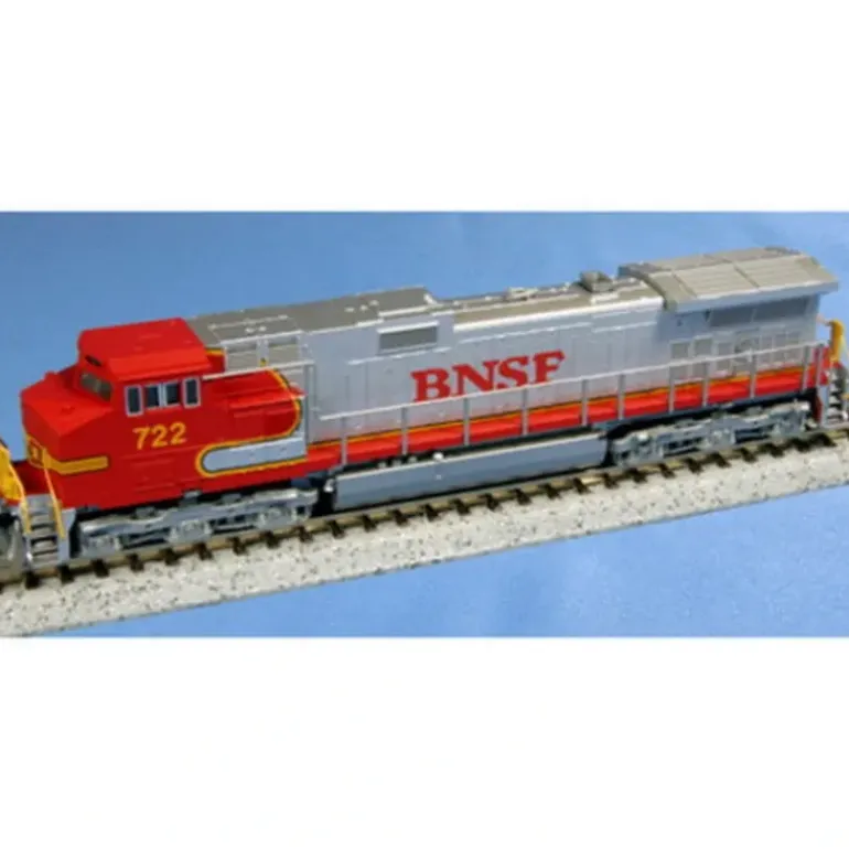 Kato 176-3510 N Scale BNSF C44-9W Powered Diesel Locomotive #722 - Model Train Junction: Quality Parts and Art Supplies