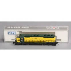 Kato 176-3107 N Scale Chicago & Northwestern SD45 Diesel Locomotive #6568 LN/Box - Model Train Junction: Quality Parts and Art Supplies
