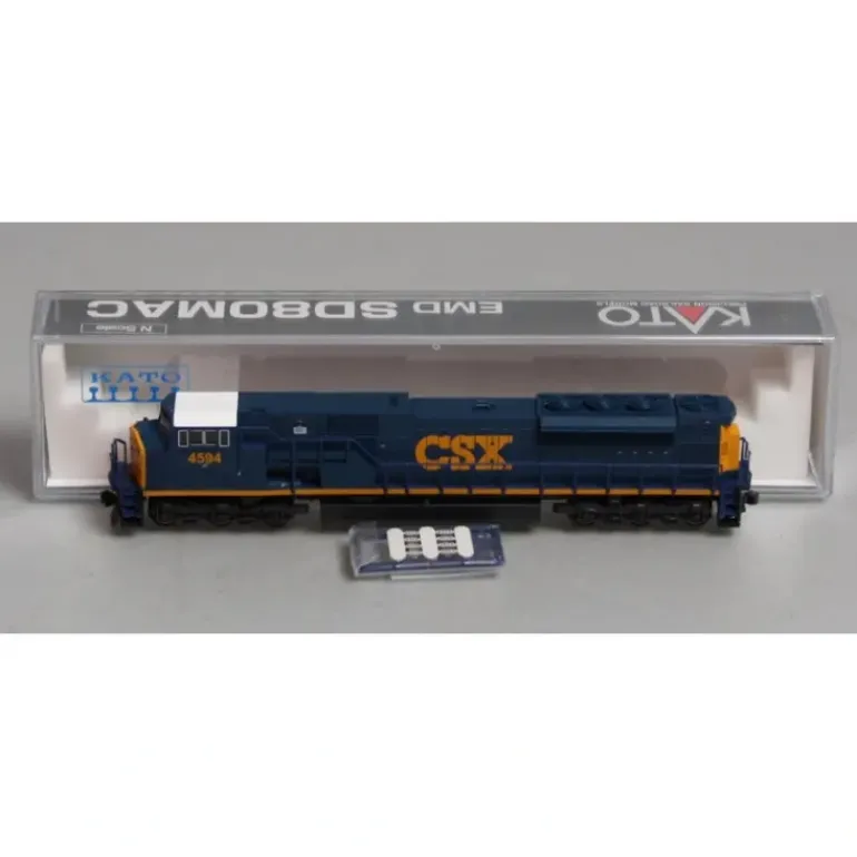 Kato 176-5511 N Scale CSX 'Dark Future' EMD SD80MAC Diesel Locomotive #4594 - Model Train Junction: Quality Parts and Art Supplies