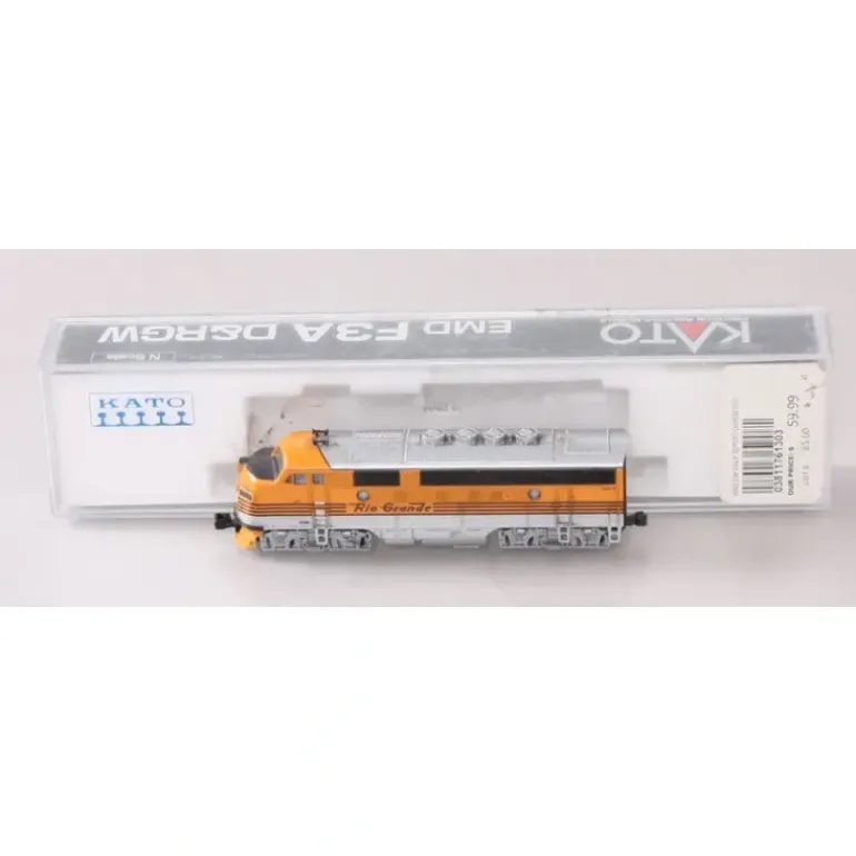 Kato 176-1303 N Scale D&RGW EMD F3A Diesel Locomotive #5531 - Model Train Junction: Quality Parts and Art Supplies
