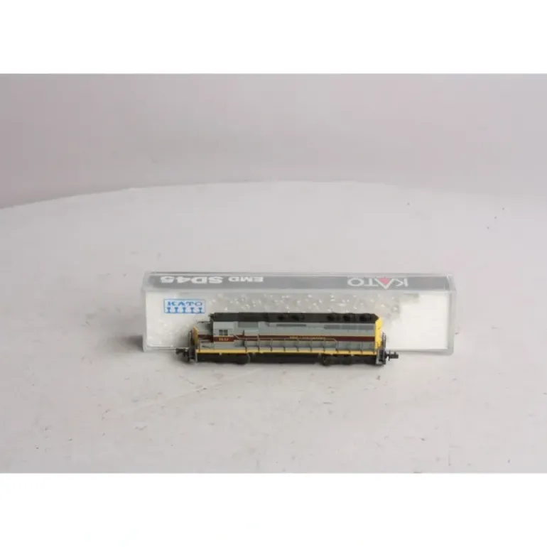 Kato 176-3111 N Scale Erie Lackawanna SD-45 Diesel #3632 - Model Train Junction: Quality Parts and Art Supplies