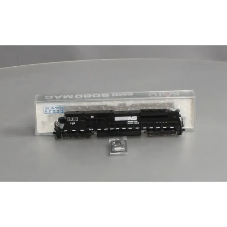 Kato 176-5506 N Scale Norfolk Southern SD-80 MAC Diesel Locomotive #7213 LN/Box - Model Train Junction: Quality Parts and Art Supplies
