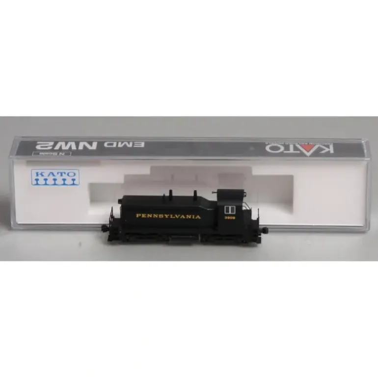Kato 176-4361 N Scale PRR NW2 Switcher #3909 - Model Train Junction: Quality Parts and Art Supplies