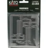 Kato 23-059 N Single Track Catenary Poles (Pack of 16) - Model Train Junction: Quality Parts and Art Supplies