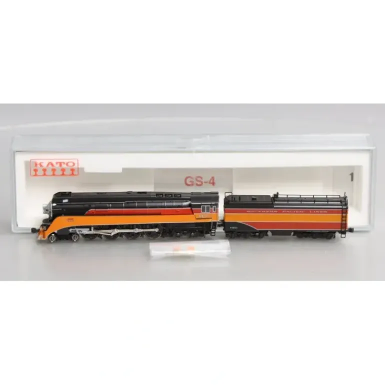 Kato 126-0306 N Southern Pacific Lines 4-8-4 GS-4 Steam Locomotive #4450 - Model Train Junction: Quality Parts and Art Supplies