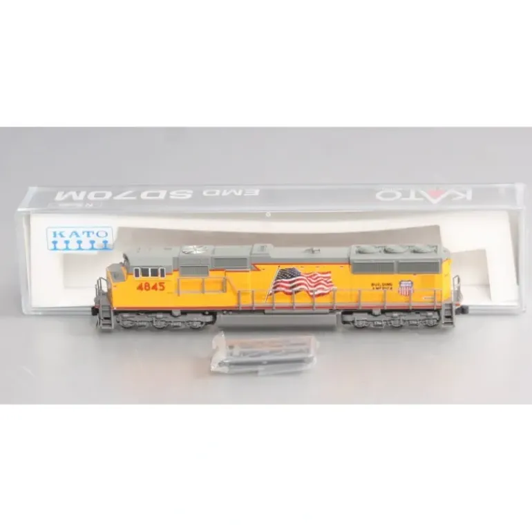 Kato 176-8606 N Union Pacific SD70M Diesel Locomotive #4845 - Model Train Junction: Quality Parts and Art Supplies