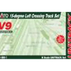 Kato 20-8681 V9 15 Degree Crossing Set - Model Train Junction: Quality Parts and Art Supplies