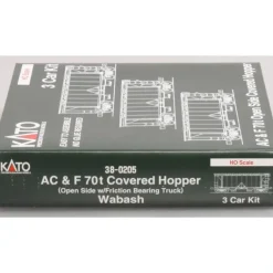 Kato 38-0205 Wabash ACF Hopper Car Set (3) - Model Train Junction: Quality Parts and Art Supplies