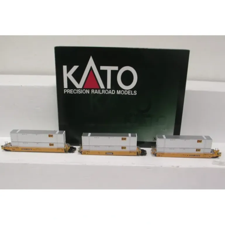 Kato 106-6114A N Scale TTX MAXI-IV Double Stack Car #732170 - Model Train Junction: Quality Parts and Art Supplies