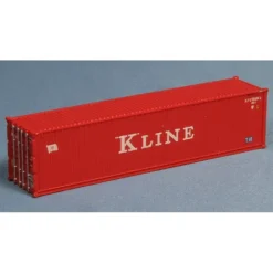 Kato 23-507B N Scale 40' K-Line Intermodal Container (Pack of 2) - Model Train Junction: Quality Parts and Art Supplies