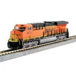 Kato, N Scale, 176-8952, GE ES44AC, Burlington Northern Santa Fe, #5801 - Model Train Junction: Quality Parts and Art Supplies