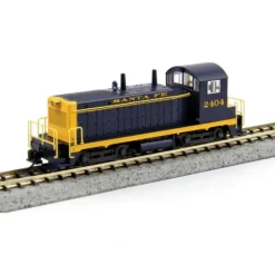Kato, N Scale, 176-4375, NW2, ATSF, #2412, DCC Ready - Model Train Junction: Quality Parts and Art Supplies
