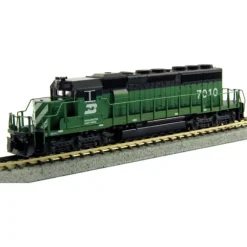 Kato, N Scale, 176-4822-DCC, SD40-2, Early Production, Burlington Northern, #6328, DCC Installed - Model Train Junction: Quality Parts and Art Supplies
