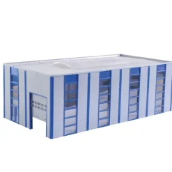 Kibri 39250 HO Modern Warehouse / Industrial Hall Building Kit - Model Train Junction: Quality Parts and Art Supplies