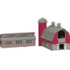 K-Line 6-21385 O By Lionel Barn & Chicken Coop Building Kit - Model Train Junction: Quality Parts and Art Supplies
