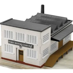 K-Line 6-21677 O By Lionel Ford Motor Company Factory Building Kit - Model Train Junction: Quality Parts and Art Supplies