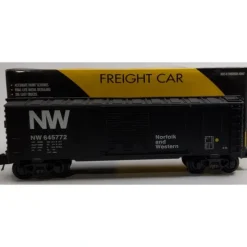 K-Line 6-22168 O Gauge Norfolk & Western Boxcar #645772 - Model Train Junction: Quality Parts and Art Supplies
