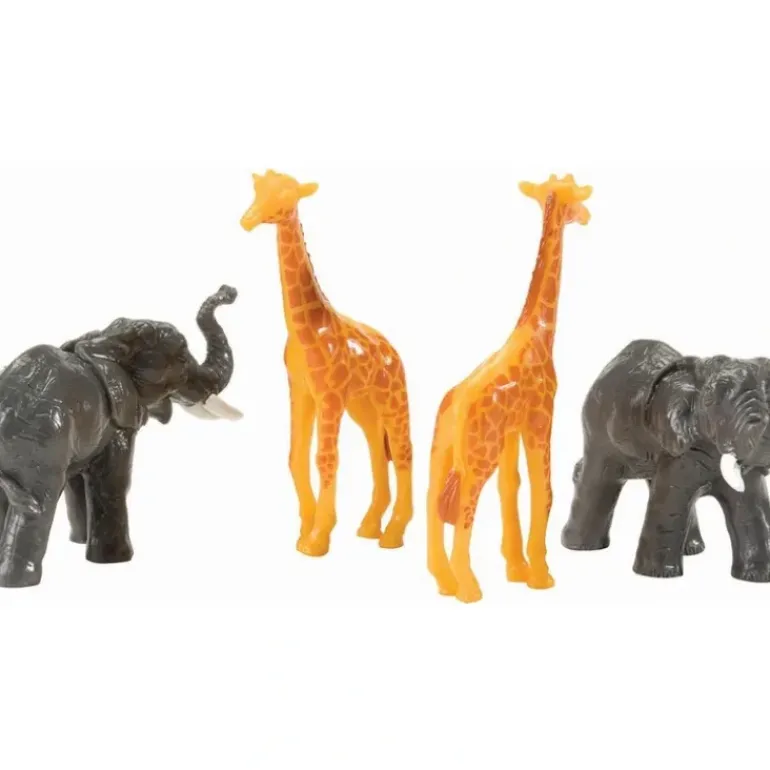 K-Line 6-21609 O Lionel Circus Animals 2-Elephants & 2-Giraffes (Set of 4) - Model Train Junction: Quality Parts and Art Supplies