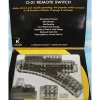 K-Line 6-21398 O SuperSnap 31" Right Hand Remote Control Switch Turnout - Model Train Junction: Quality Parts and Art Supplies