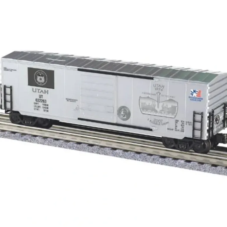K-Line 6-22263 Utah State Quarter Boxcar Bank - Model Train Junction: Quality Parts and Art Supplies