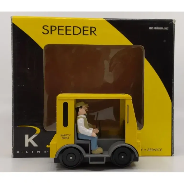 K-Line K2628-04 Chesapeake and Ohio Speeder LN/Box - Model Train Junction: Quality Parts and Art Supplies