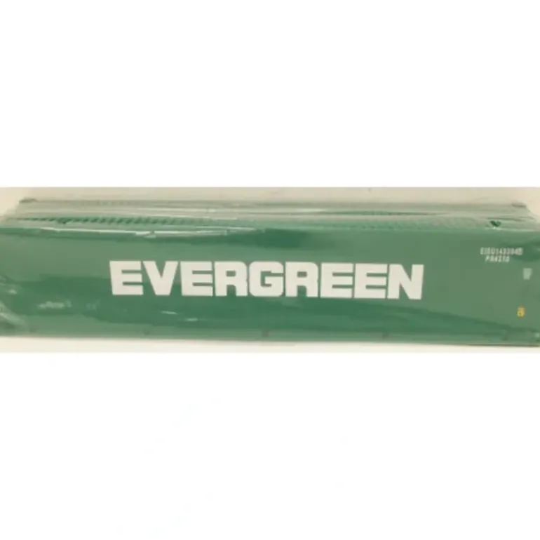 K-Line k7830019 Evergreen 40' Container Rib Bulk - Model Train Junction: Quality Parts and Art Supplies