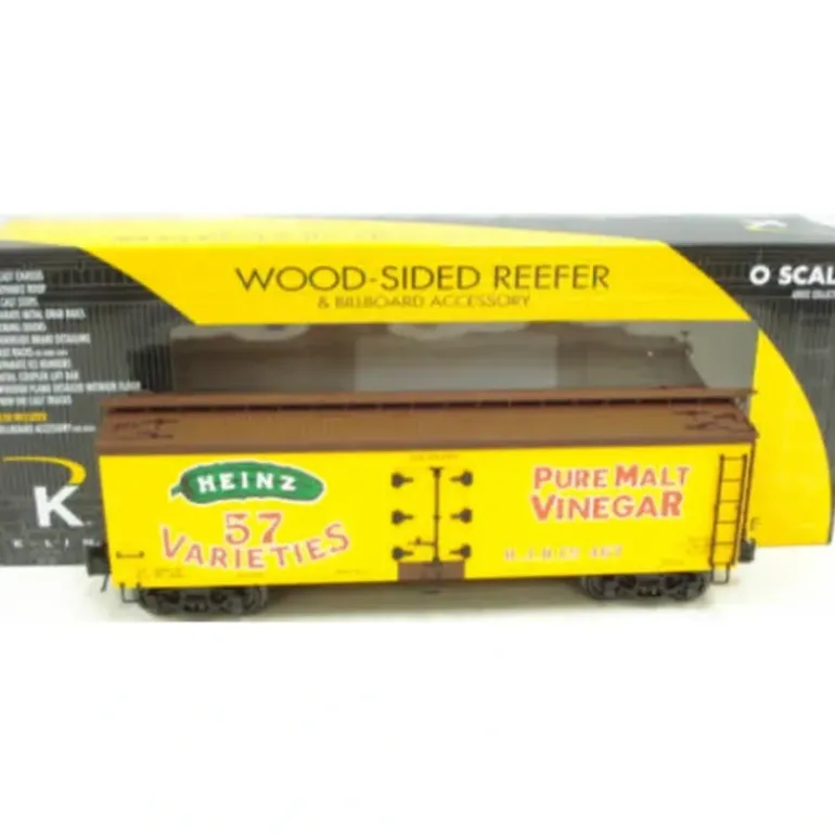 K-Line K742-5210 Heinz Pure Malt Vinegar Reefer LN/Box - Model Train Junction: Quality Parts and Art Supplies