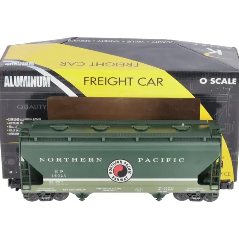 K-Line K6242-1851 Northern Paciic Aluminum 2-Bay Center Flow Hopper EX/Box - Model Train Junction: Quality Parts and Art Supplies