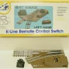 K-Line K-0275 O-27 Gauge 42" Left Hand Remote Switch Turnout - Model Train Junction: Quality Parts and Art Supplies