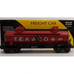 K-Line K635-8013 O Gauge Texaco Double Dome Tank Car #8013 LN/Box - Model Train Junction: Quality Parts and Art Supplies