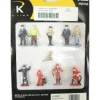 K-Line K42311 O Police & Fireman Figures - Model Train Junction: Quality Parts and Art Supplies