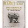K-Line K-107 O/027 Portable Spot Lights (Pack of 2) - Model Train Junction: Quality Parts and Art Supplies