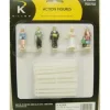 K-Line K42309 O Scale Church Wedding Figures & Fence - Model Train Junction: Quality Parts and Art Supplies