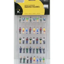K-Line K42317 O Sitting Hand Painted Figures (Set of 40) - Model Train Junction: Quality Parts and Art Supplies