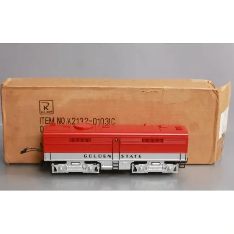 K-Line K2132-0103IC O KCC Golden State Alco Dummy Diesel B-Unit EX/Box - Model Train Junction: Quality Parts and Art Supplies