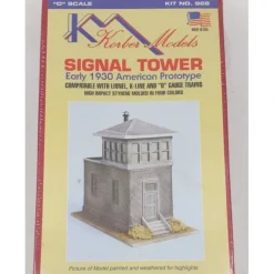 Korber 928 O Scale Early 30 American Offset Signal Tower Kit - Model Train Junction: Quality Parts and Art Supplies