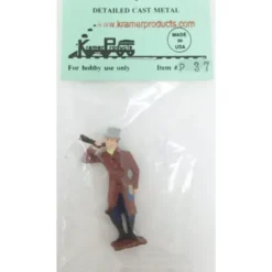 Kramer P37 1:48 Scale Standing Hobo Drinking Bottle Figure - Model Train Junction: Quality Parts and Art Supplies