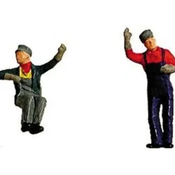 LaBelle 430-007002 HO Engine Crew Figures (Set of 2) - Model Train Junction: Quality Parts and Art Supplies