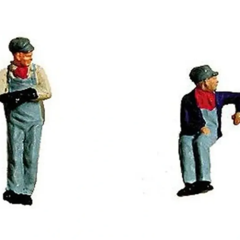 LaBelle 7001 HO Scale 1-Engineer & 1-Fireman Set # 1 - Model Train Junction: Quality Parts and Art Supplies