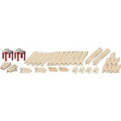 Learning Curve 99964 5-in-1 Track Layout Pack - Model Train Junction: Quality Parts and Art Supplies