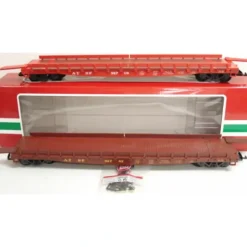 LGB 40540 AT&SF Flatcar Set #92706 & #92742 - Model Train Junction: Quality Parts and Art Supplies